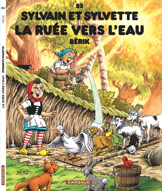 Sylvain et Sylvette – Tome 53 – La Ruée vers l'eau - couv