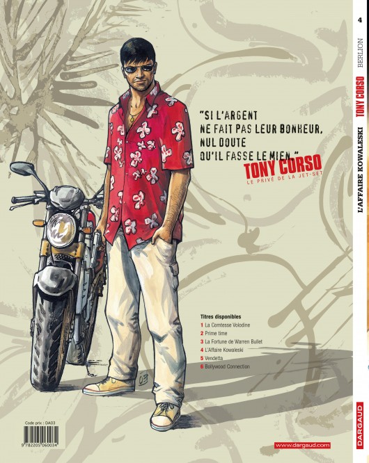 Tony Corso – Tome 4 – L'Affaire Kowalesky - 4eme