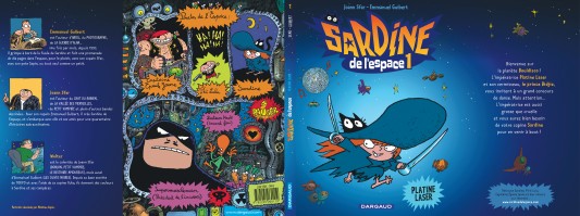 Sardine de l'espace – Tome 1 – Platine Laser - 4eme