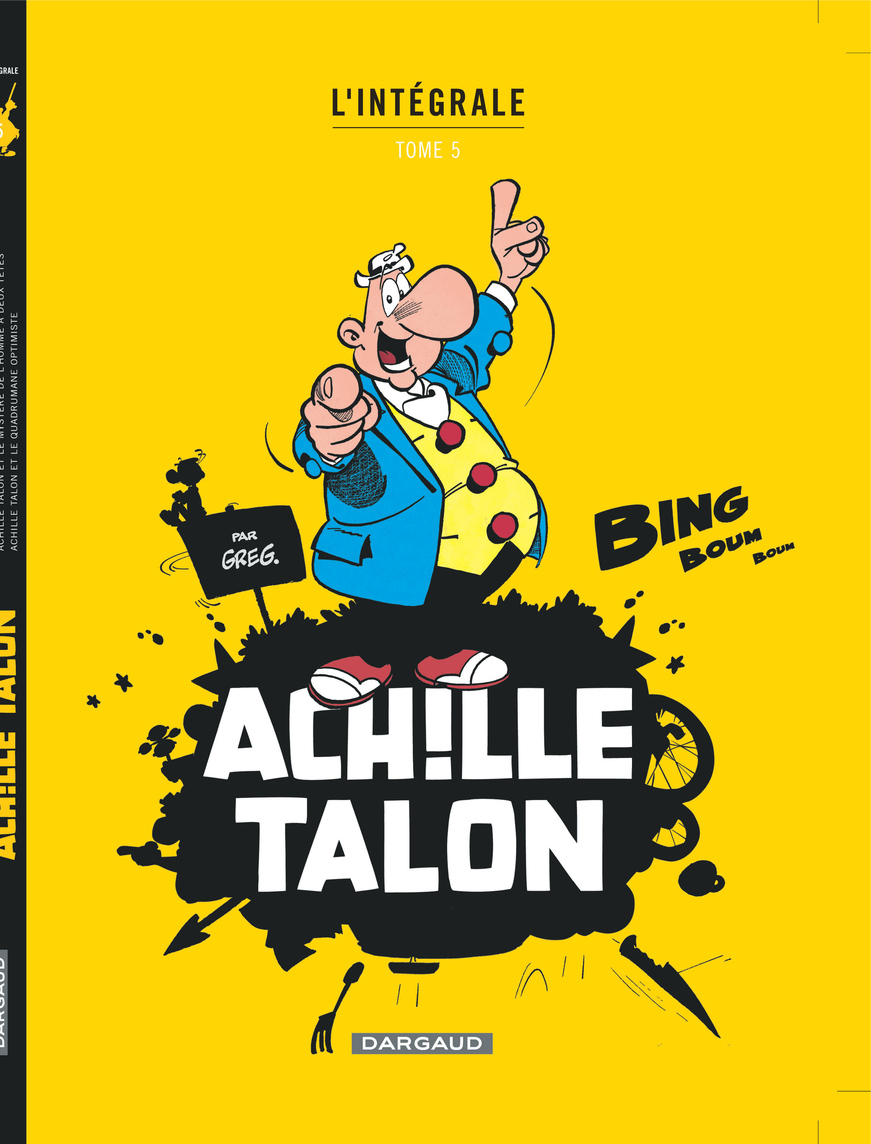 Achille Talon - Intégrales – Tome 5 – Mon Oeuvre à moi - tome 5 - couv