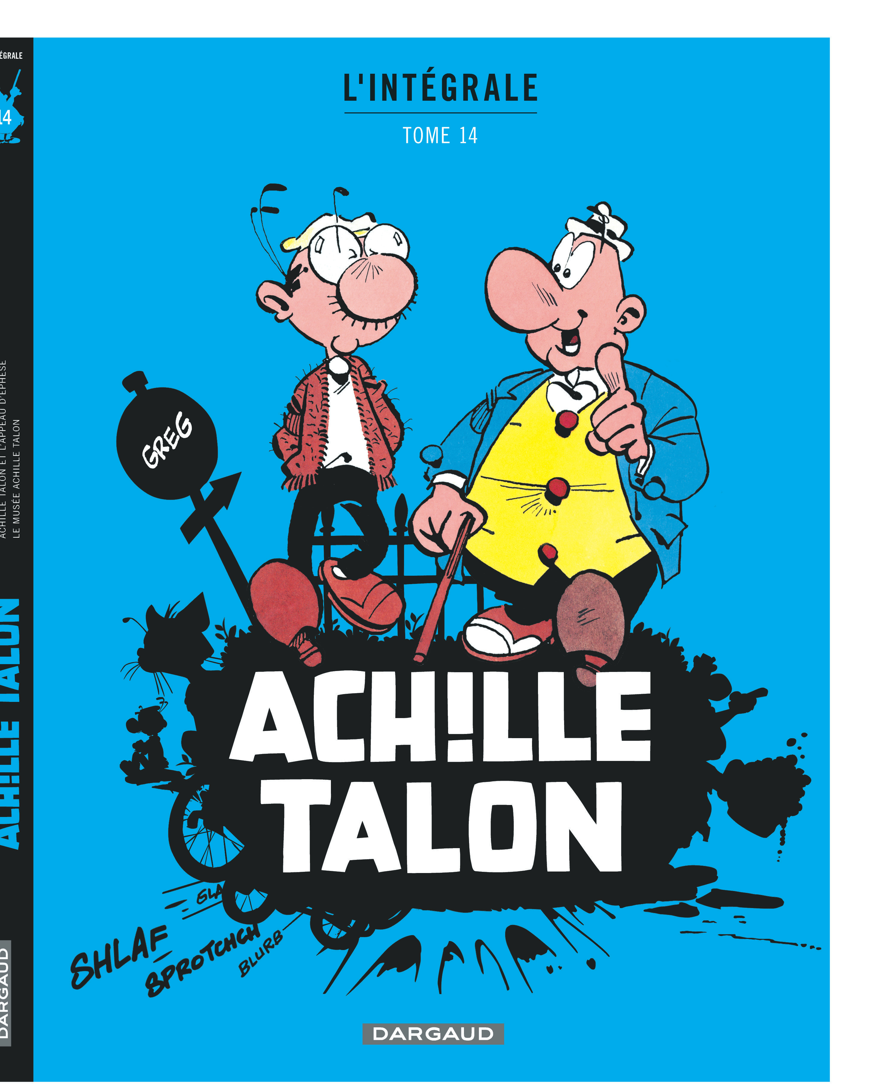 Achille Talon - Intégrales – Tome 14 – Mon Oeuvre à moi - tome 14 - couv