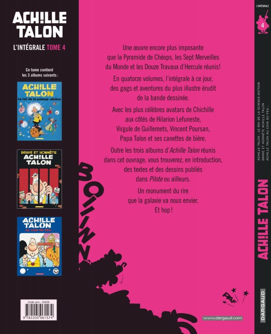 Achille Talon - Intégrales – Tome 4 – Mon Oeuvre à moi - tome 4 - 4eme