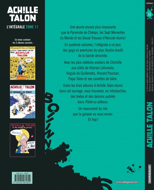 Achille Talon - Intégrales – Tome 11 – Mon Oeuvre à moi - tome 11 - 4eme