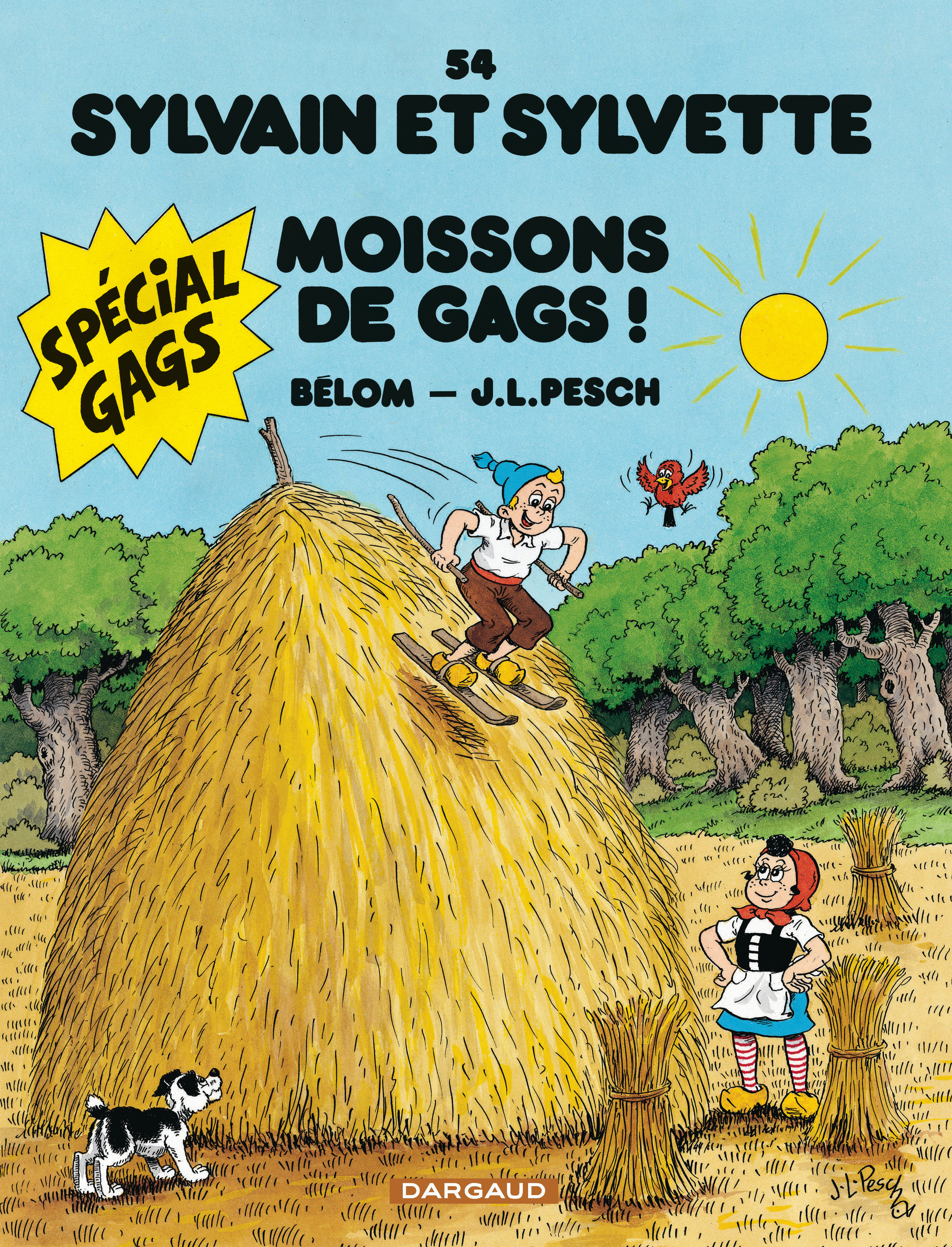 Sylvain et Sylvette – Tome 54 – Moissons De Gags ! - couv