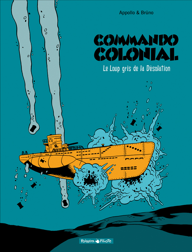 Commando colonial – Tome 2 – Le Loup gris de la désolation - couv