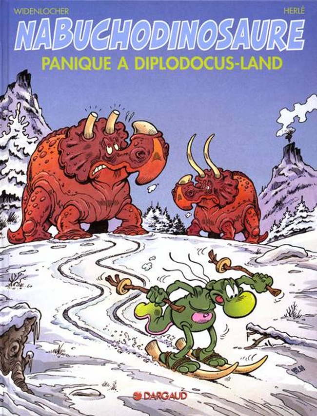 Les Tribulations apeupréhistoriques de Nabuchodinosaure – Tome 7 – Panique à Diplodocus-land - couv
