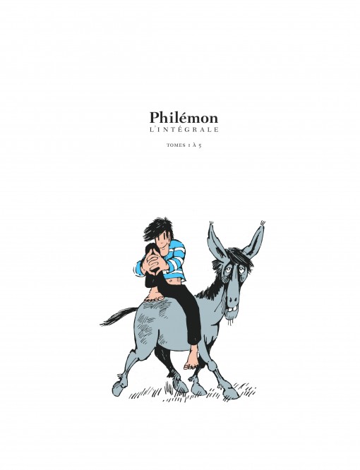 Philémon - Intégrales – Tome 1 – Tomes 1 à 5 - couv