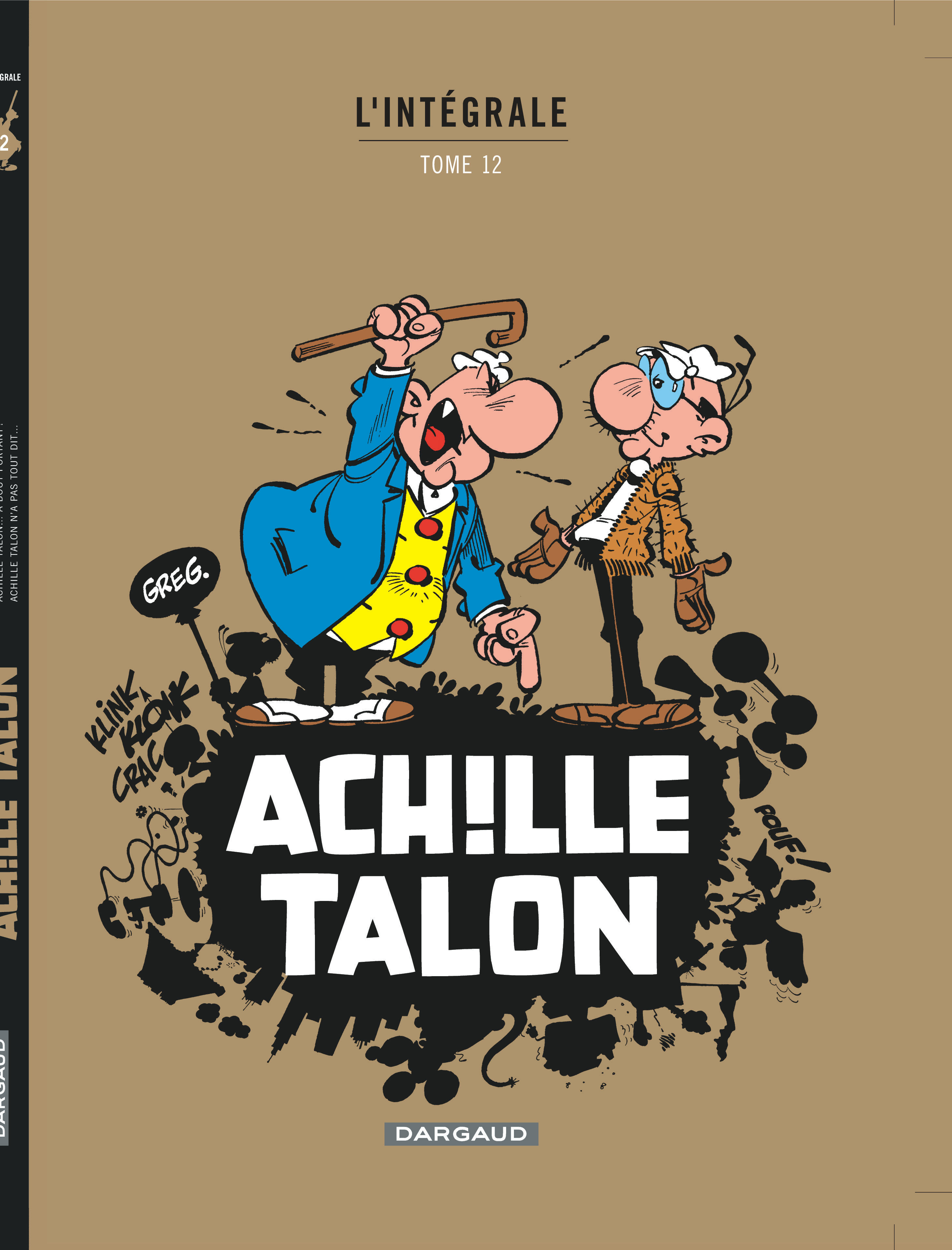 Achille Talon - Intégrales – Tome 12 – Mon Oeuvre à moi - tome 12 - couv