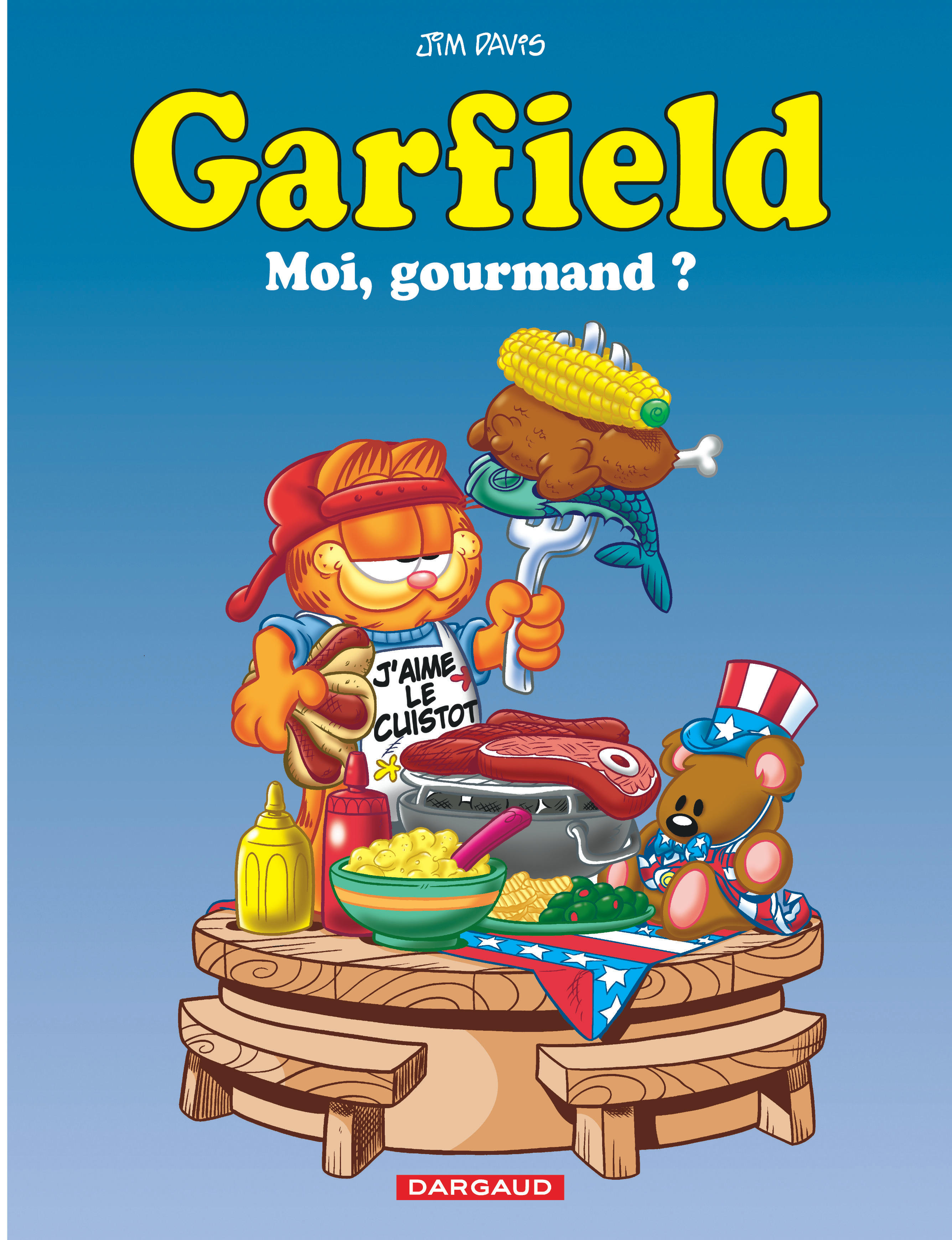 Garfield – Tome 46 – Moi gourmand ? - couv