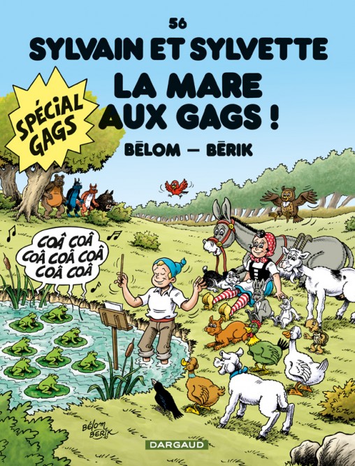 Sylvain et Sylvette – Tome 56 – La Mare aux gags - couv