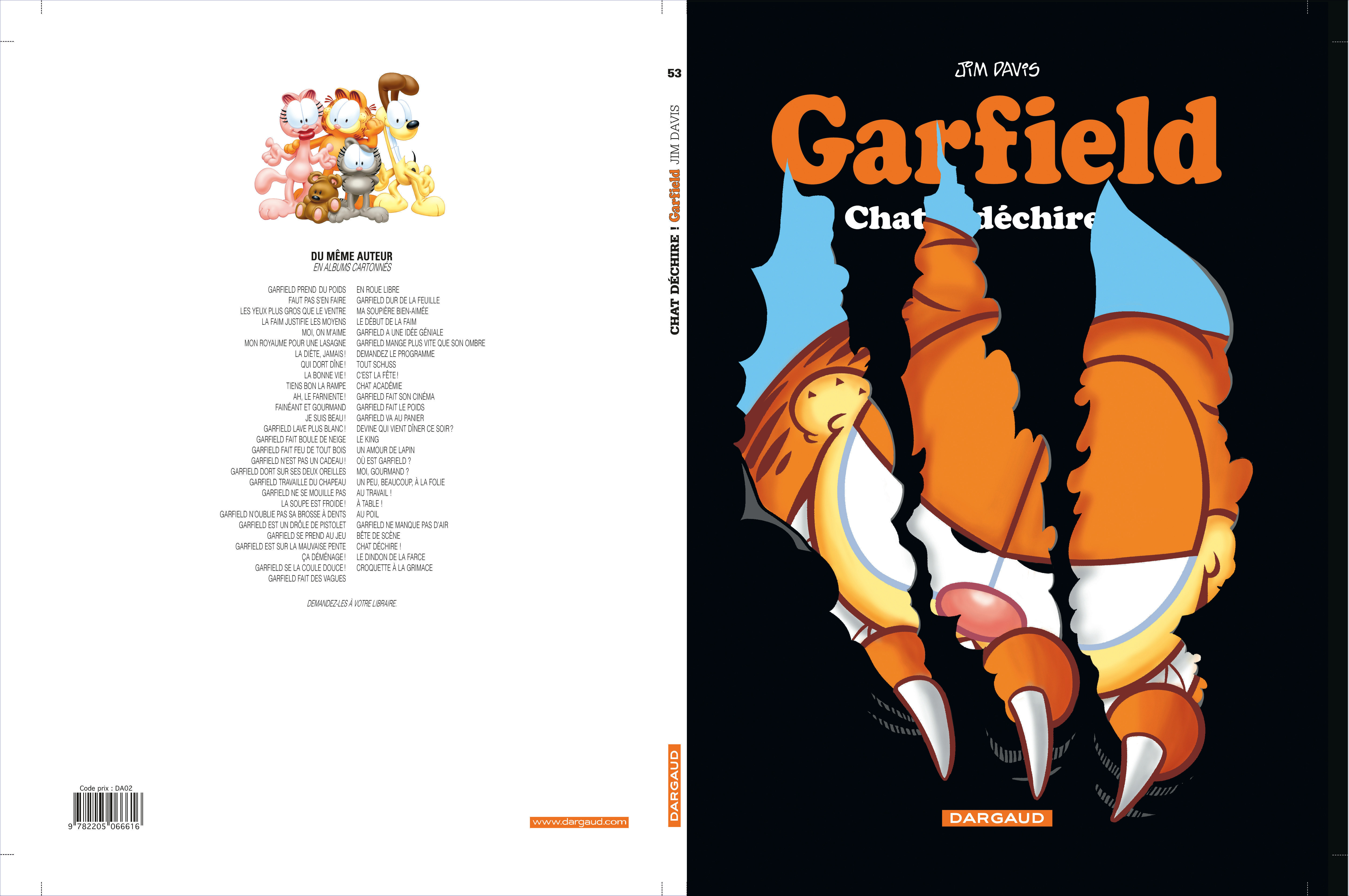 Garfield – Tome 53 – Chat déchire - 4eme