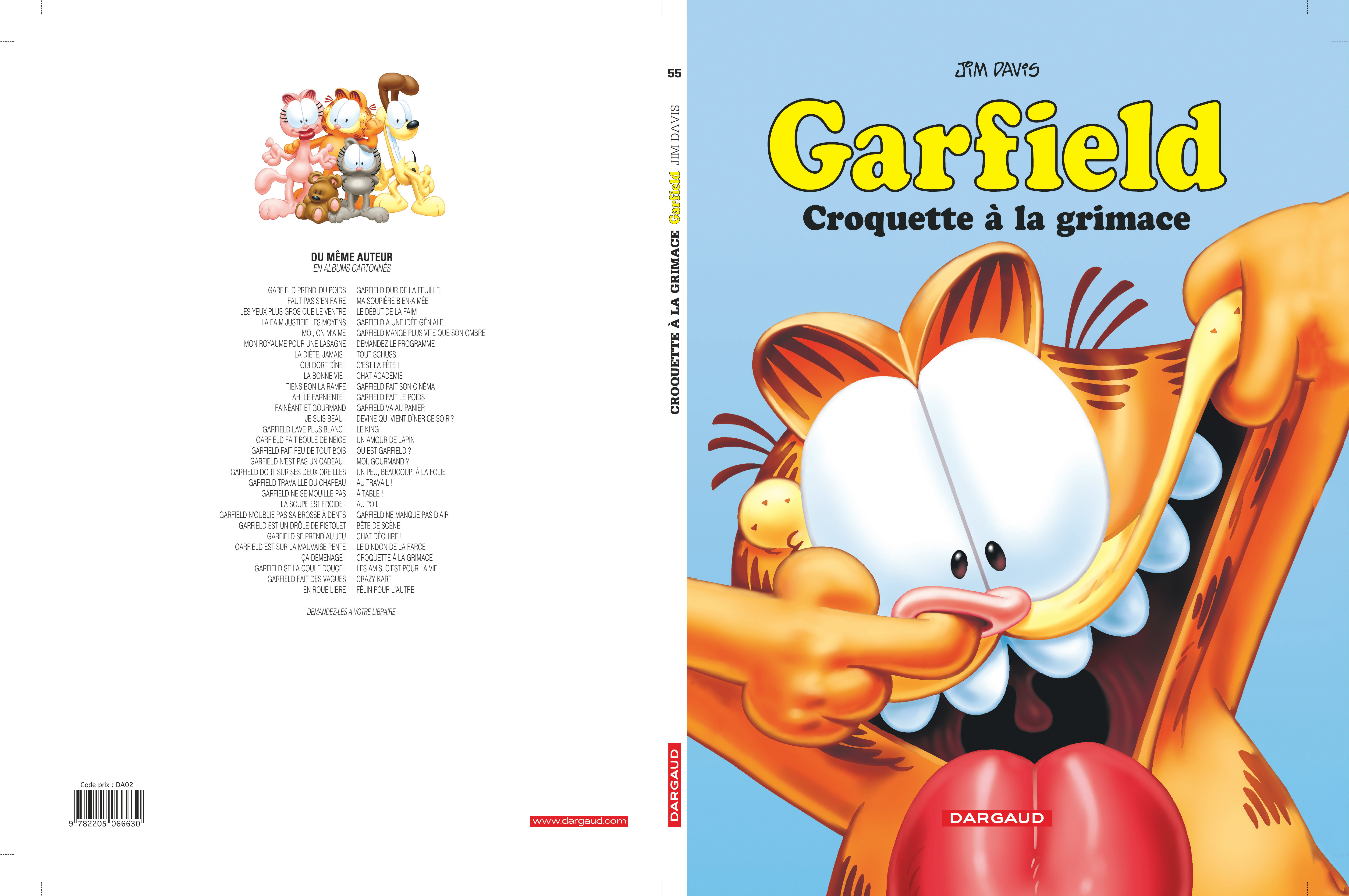 Garfield – Tome 55 – Croquette à la grimace - 4eme