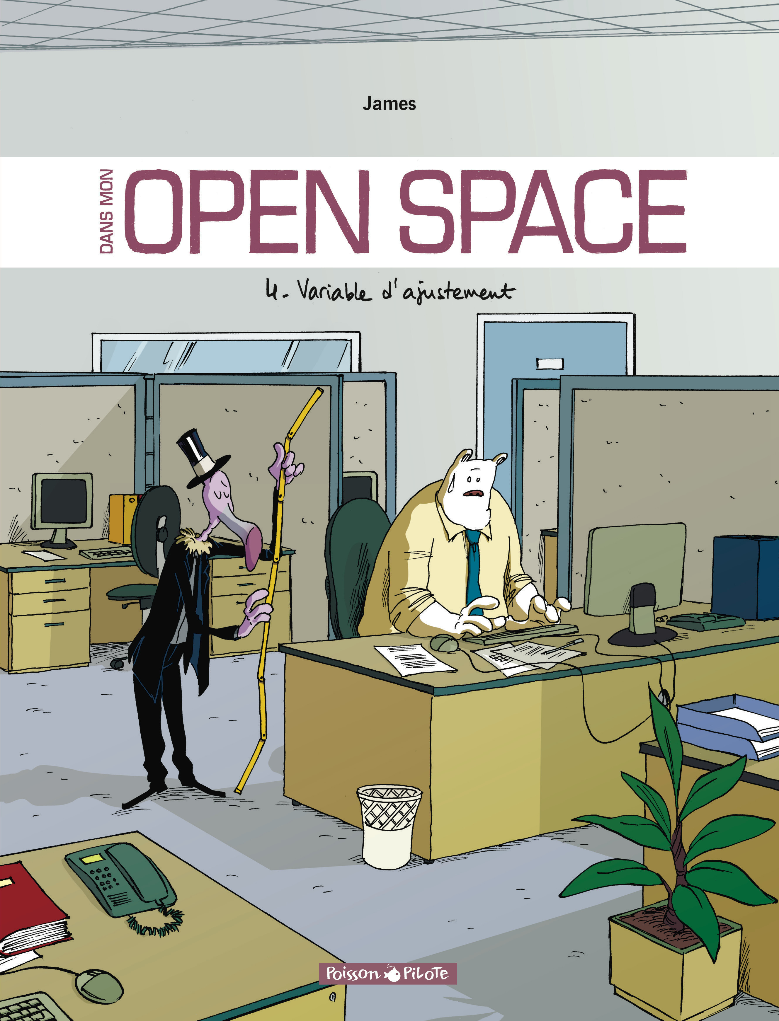 Dans mon Open Space – Tome 4 – Variable d'ajustement - couv