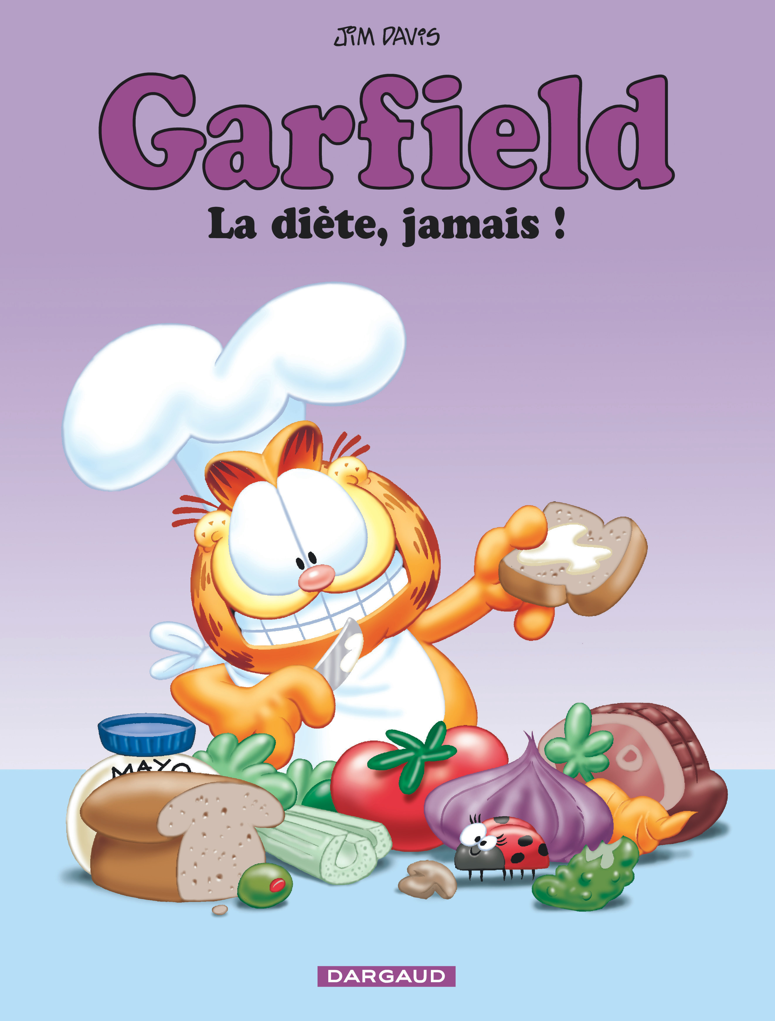 Garfield – Tome 7 – La Diète, jamais ! - couv