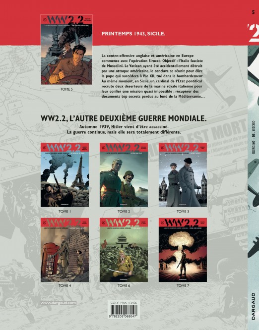 WW 2.2. – Tome 5 – Une odyssée sicilienne - 4eme