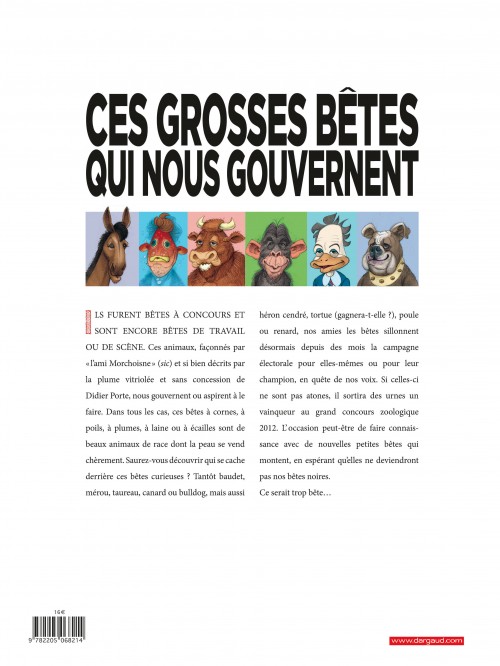 Ces grosses bêtes qui nous gouvernent – Tome 1 - 4eme