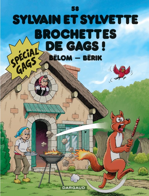 Sylvain et Sylvette – Tome 58 – Brochettes de gags ! - couv