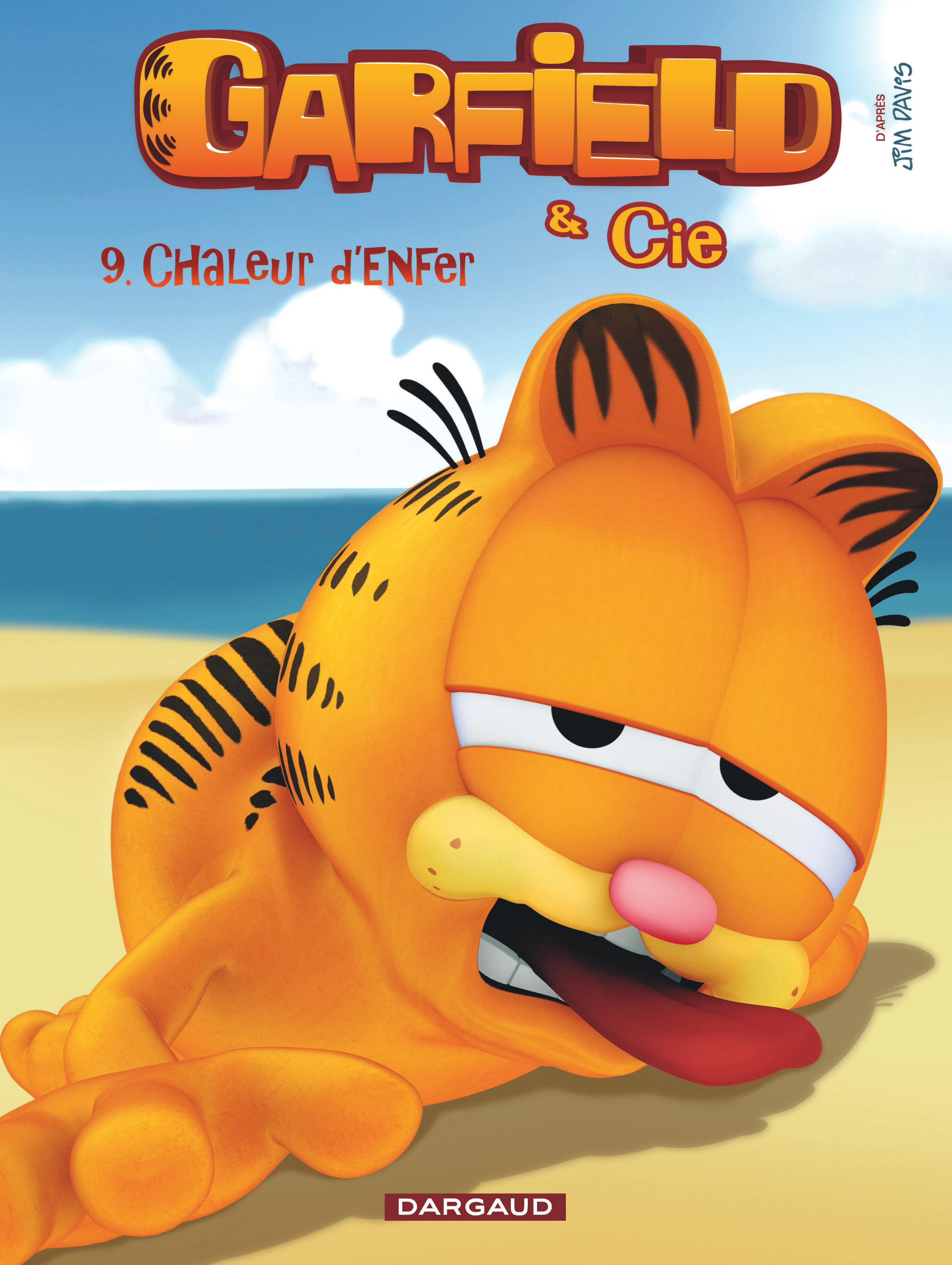 Garfield & Cie – Tome 9 – Chaleur d'enfer - couv