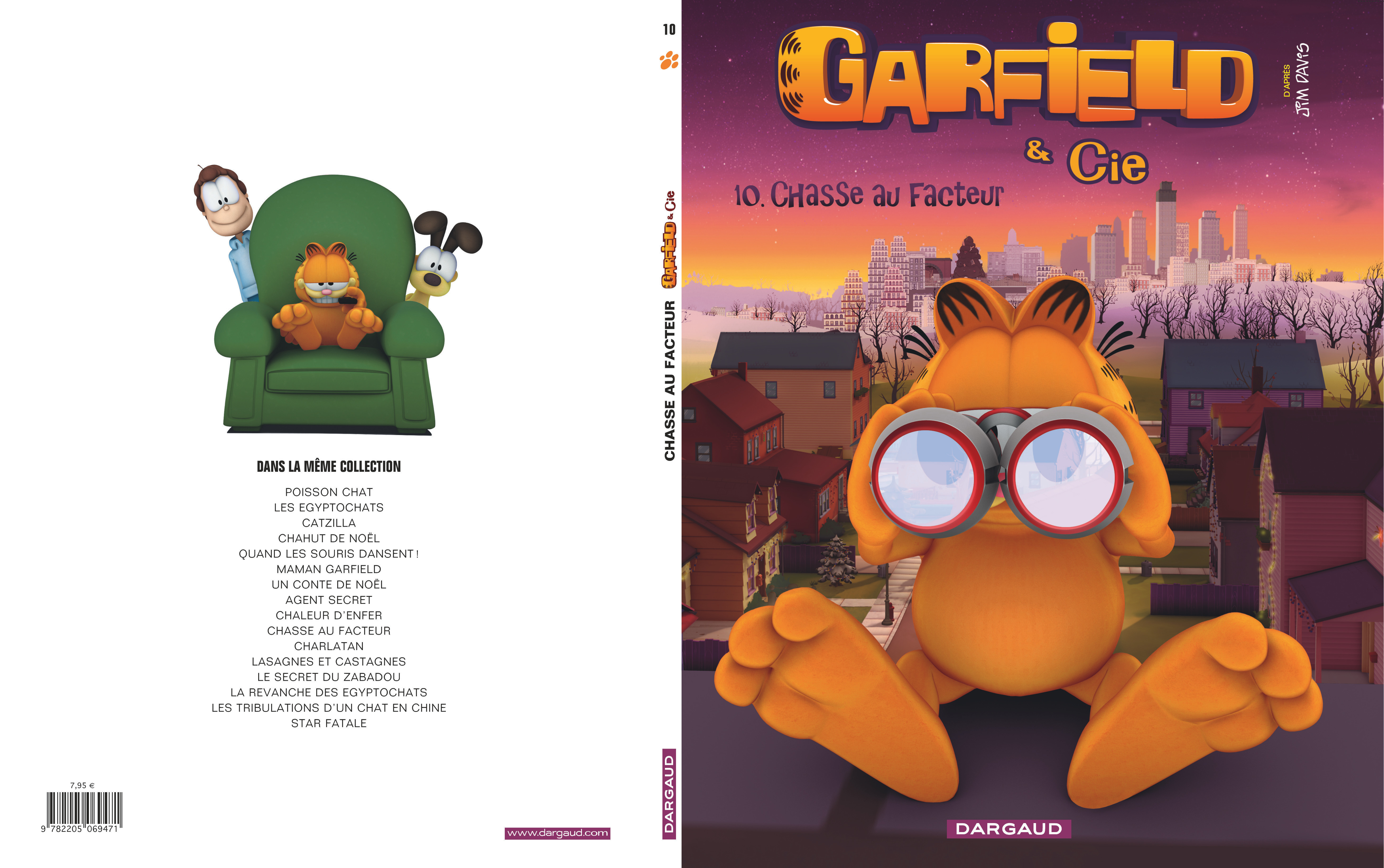 Garfield & Cie – Tome 10 – Chasse au facteur - 4eme