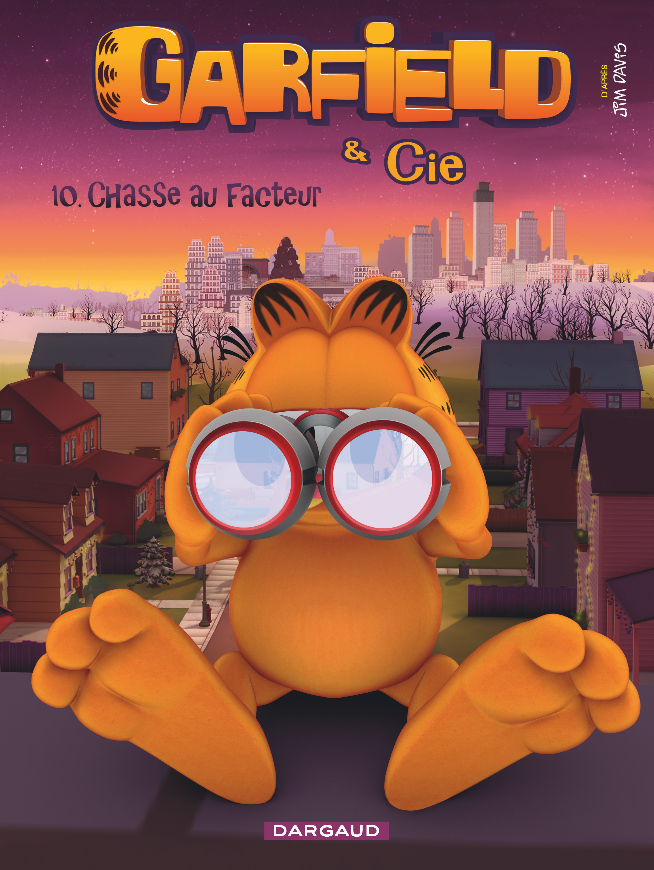 Garfield & Cie – Tome 10 – Chasse au facteur - couv