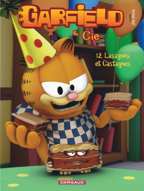 Garfield & Cie – Tome 12 – Lasagnes et castagnes - couv