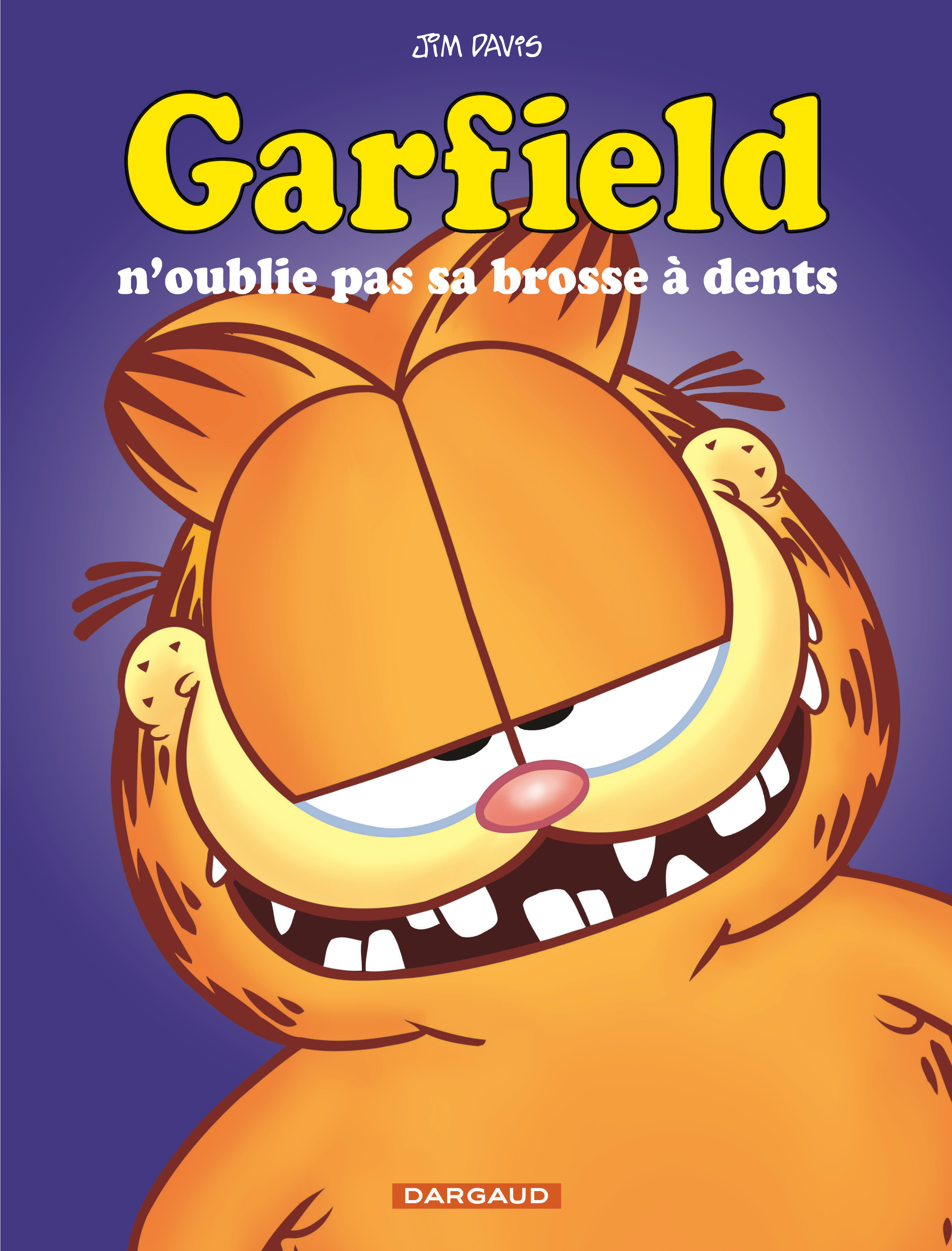 Garfield n'oublie pas sa brosse à dents - couv