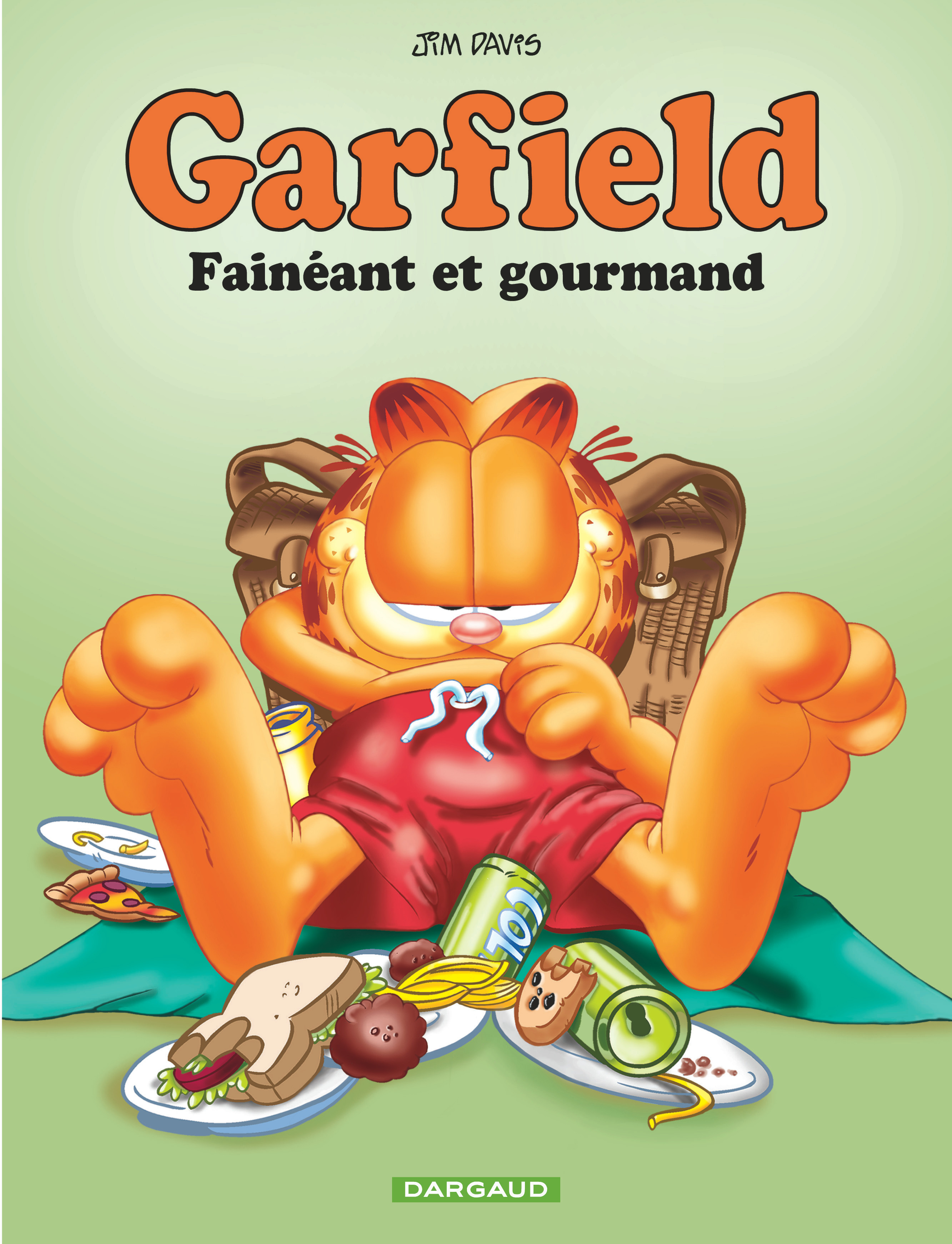 Garfield – Tome 12 – Fainéant et gourmand - couv