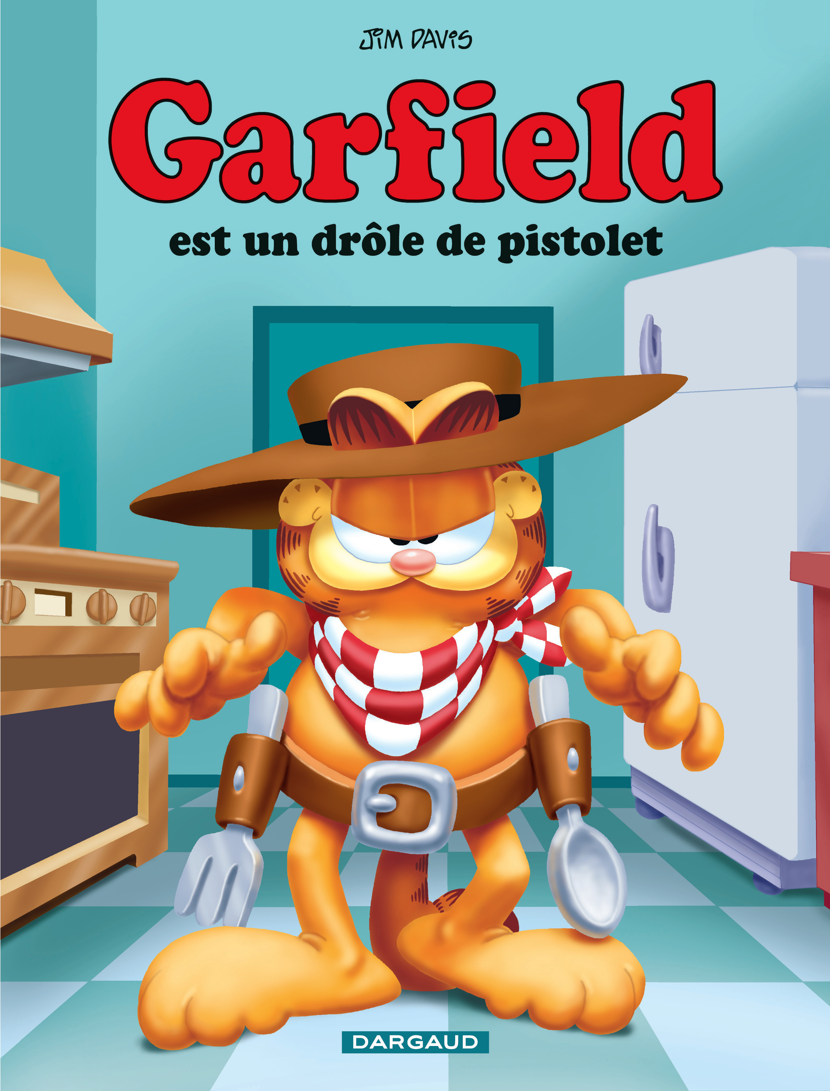 Garfield est un drôle de pistolet - couv