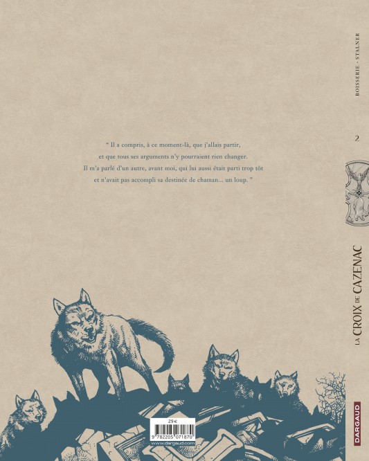 La Croix de Cazenac - Intégrales – Tome 2 – Cycle du Loup - 4eme