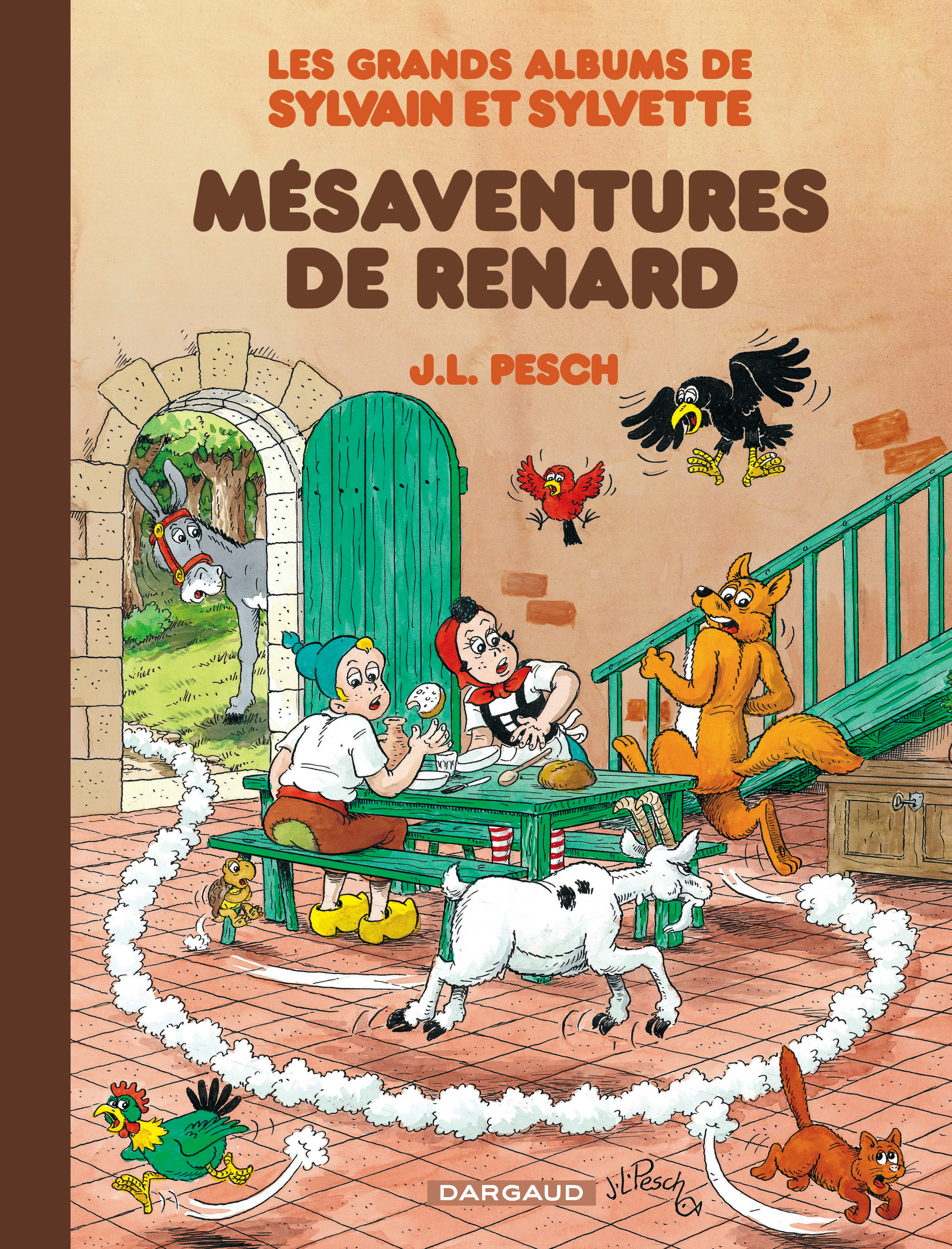 Les Mésaventures de Renard - couv