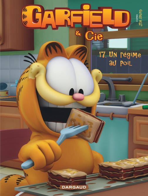 Garfield & Cie – Tome 17 – Un régime au poil - couv