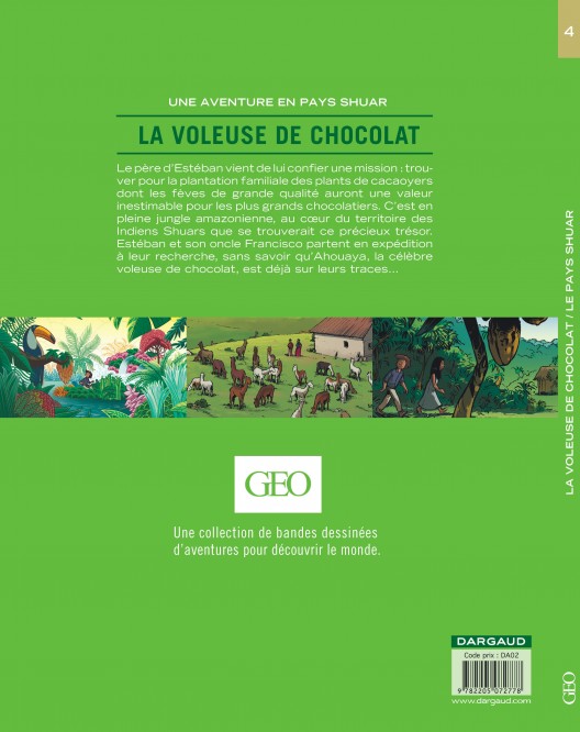 Geo BD – Tome 4 – La Voleuse de chocolat - 4eme