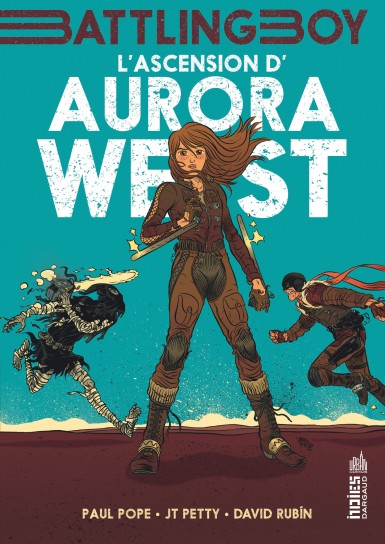 Couverture : Aurora West, tome 1 : L'ascension d'Aurora West