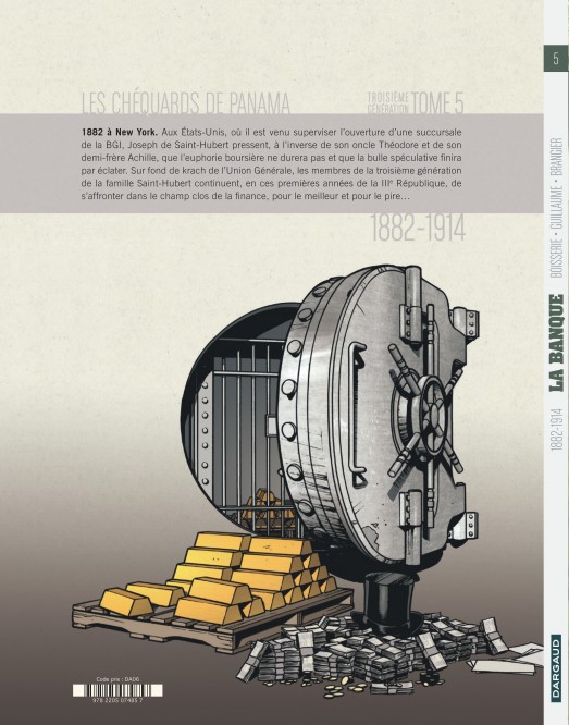 La Banque – Tome 5 – 1882-1914 - Troisième Génération - 4eme