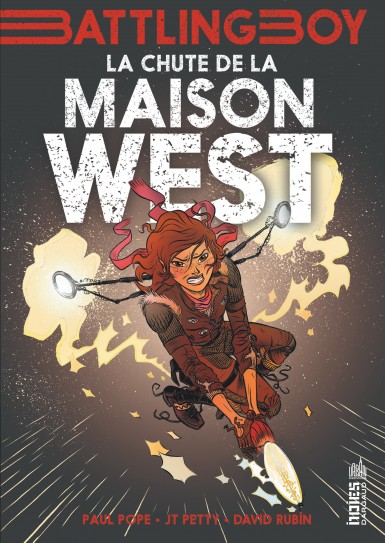 Couverture : Aurora West, tome 2 : La chute de la maison West