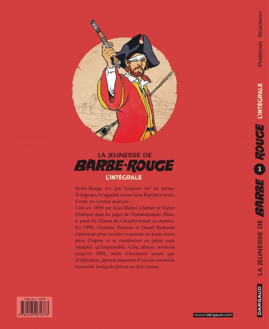 La Jeunesse de Barbe-Rouge intégrale – Tome 1 - 4eme