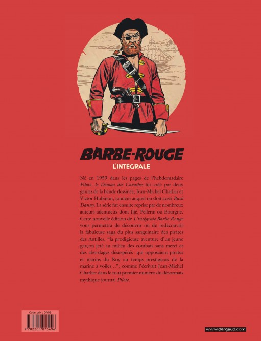 Barbe-Rouge - Intégrales – Tome 8 – L'Île des vaisseaux perdus - 4eme