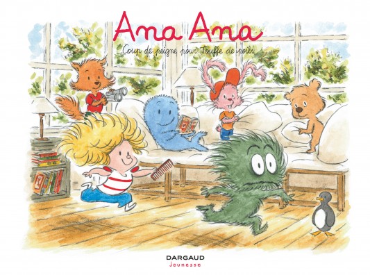 Ana Ana – Tome 8 – Coup de peigne pour Touffe de poils - couv