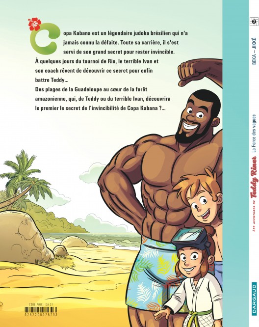 Les Aventures de Teddy Riner – Tome 2 – La Force des vagues - 4eme