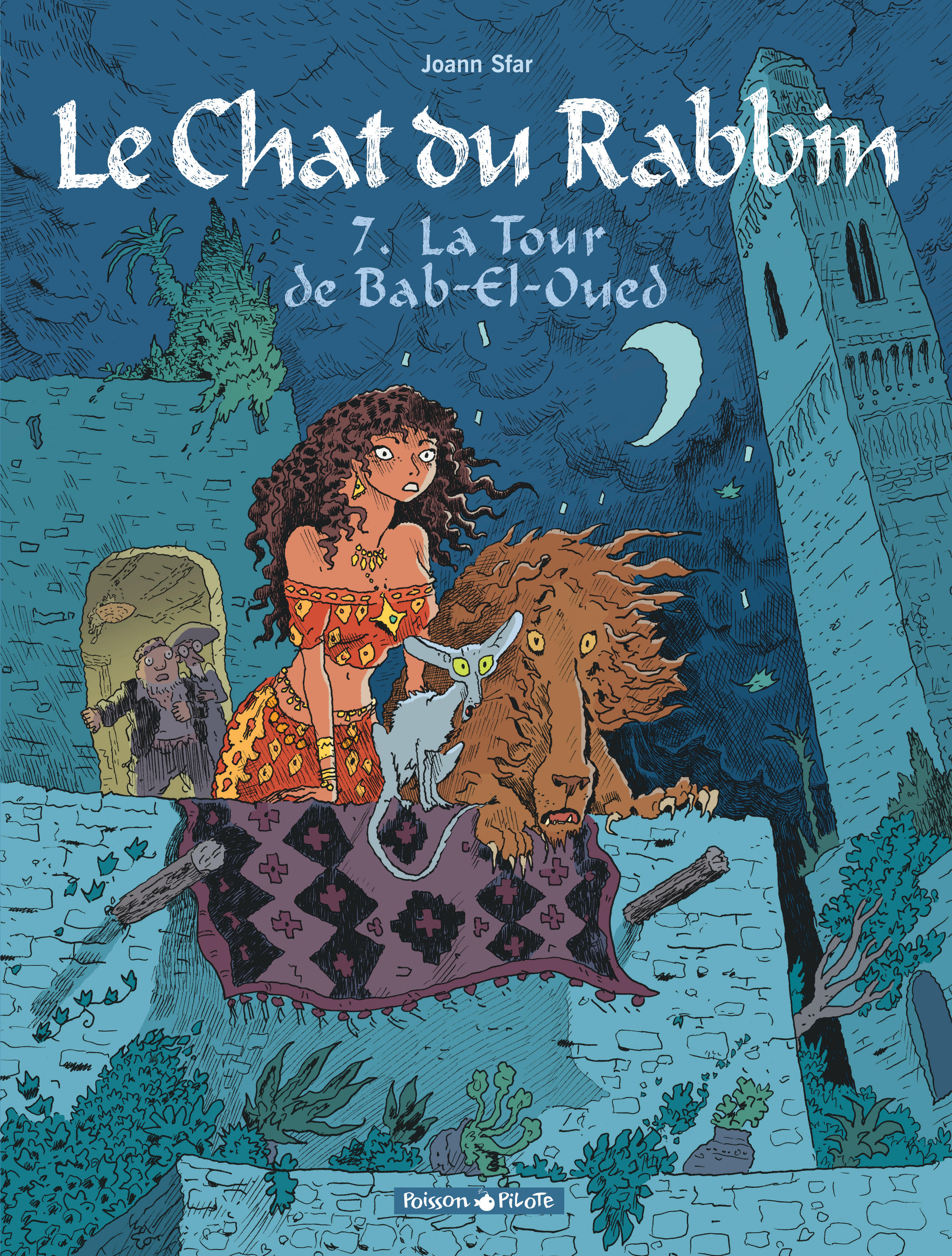 Le Chat du Rabbin – Tome 7 – La Tour de Bab-El-Oued - couv