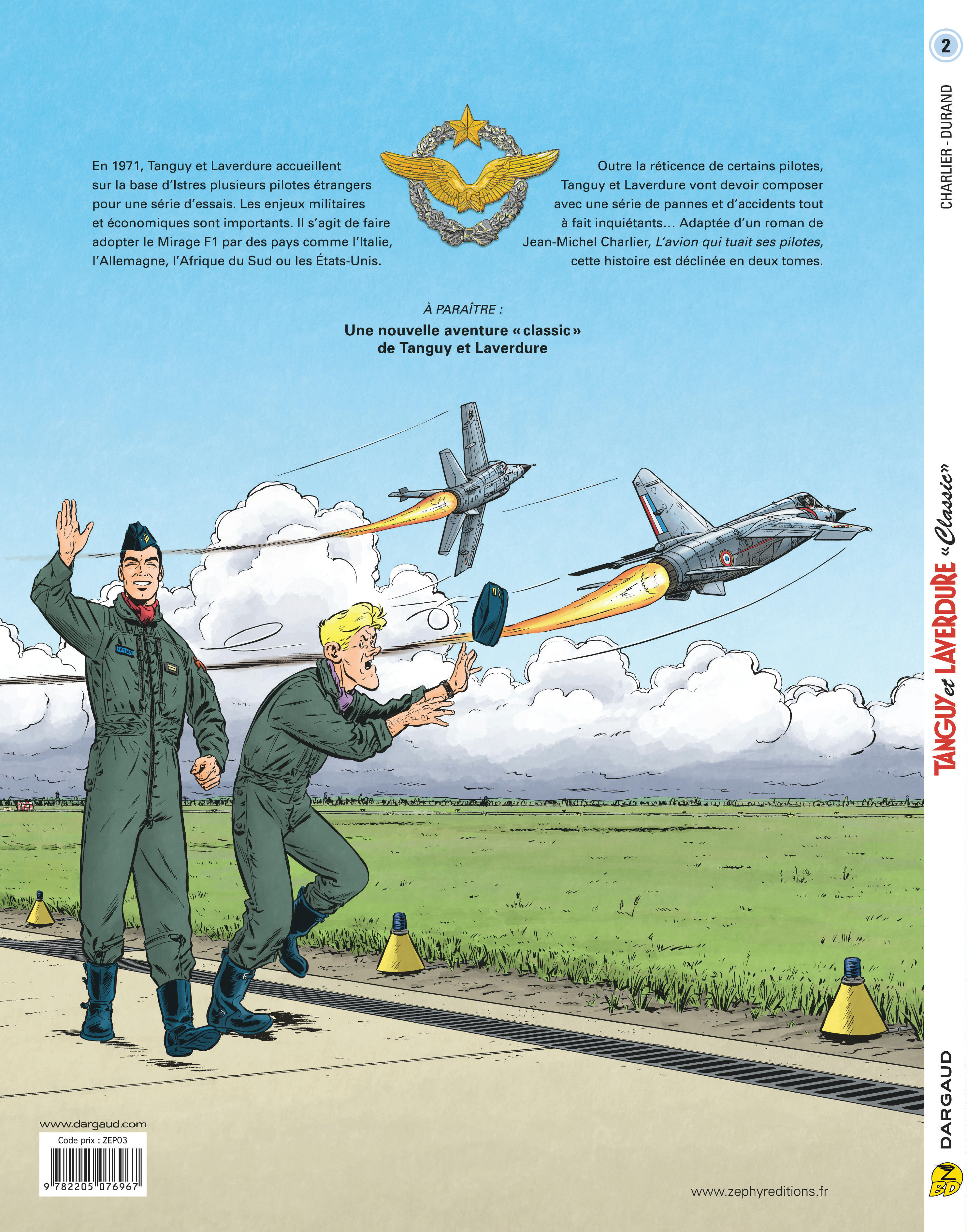 Une aventure Classic de Tanguy & Laverdure – Tome 2 – L'Avion qui tuait ses pilotes - 4eme