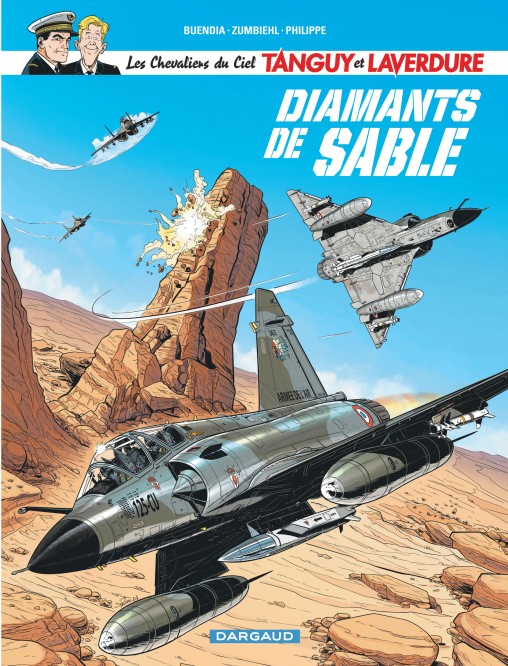 Les Chevaliers du ciel Tanguy et Laverdure – Tome 6 – Diamants de sable - couv