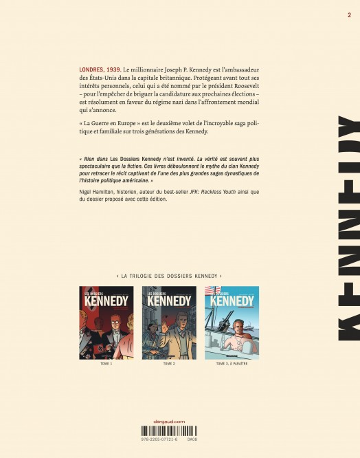 Les Dossiers Kennedy – Tome 2 – La Guerre en Europe - 4eme