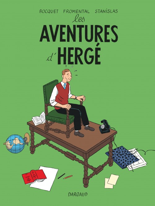 Les Aventures d'Hergé - couv