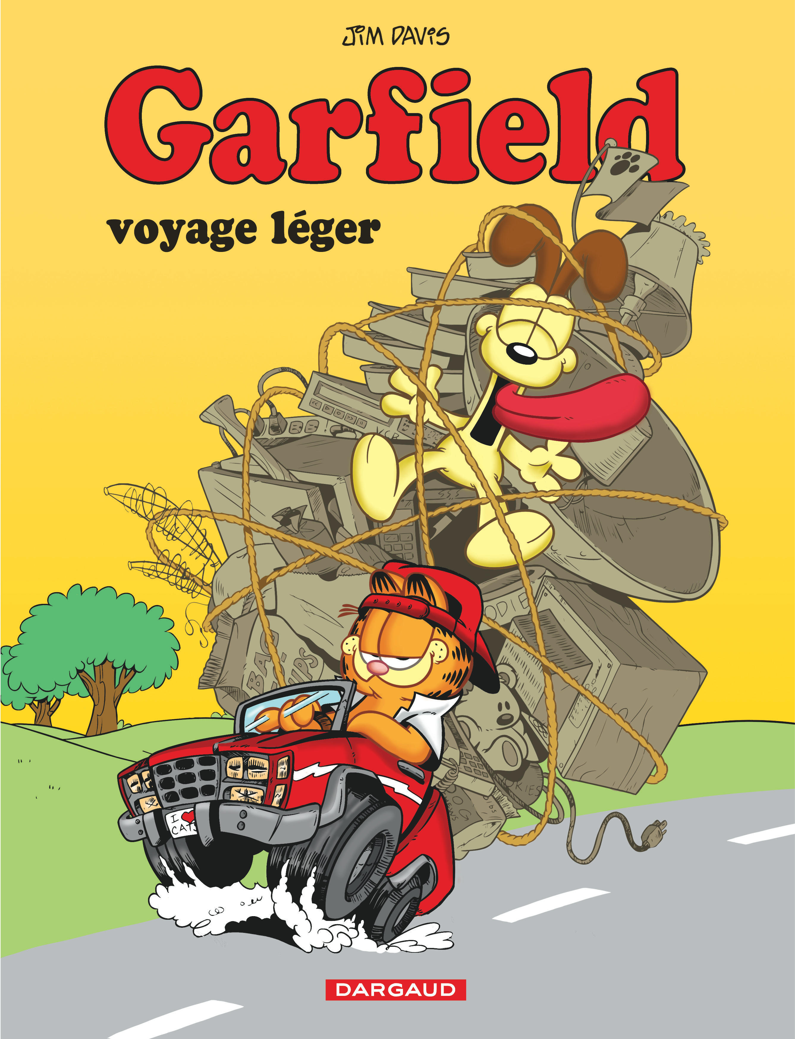 Garfield voyage léger - couv