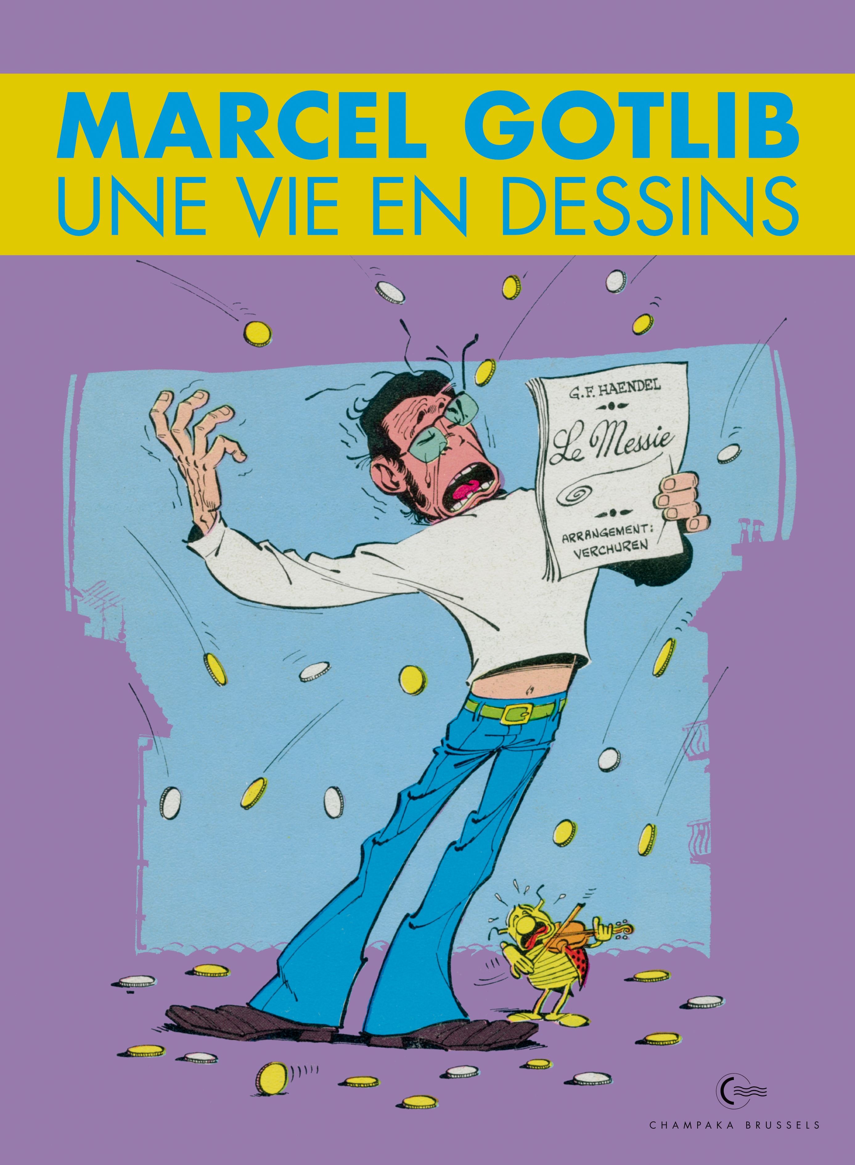 Gotlib, Une vie en dessins - couv