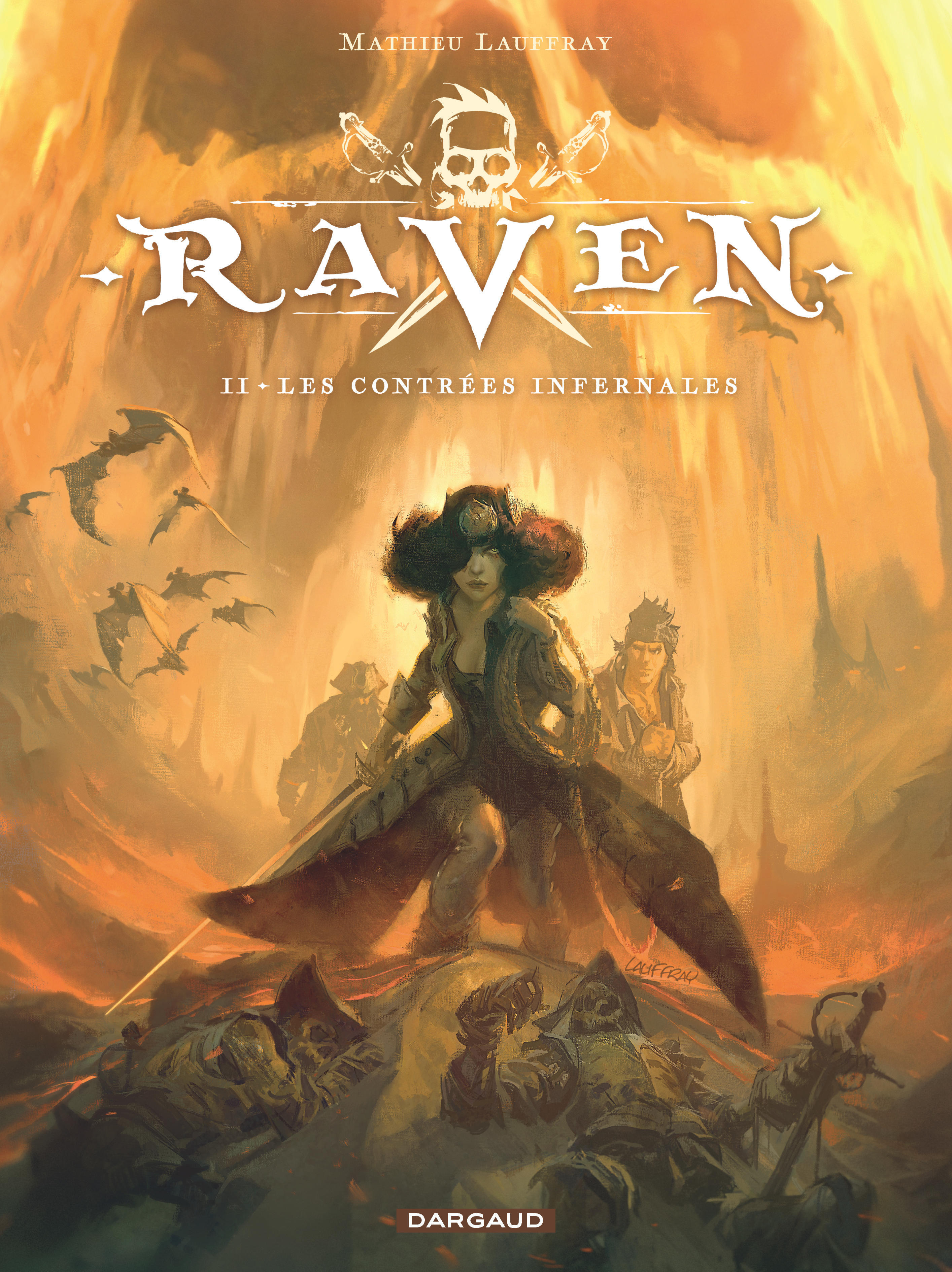 Raven – Tome 2 – Les Contrées infernales - couv