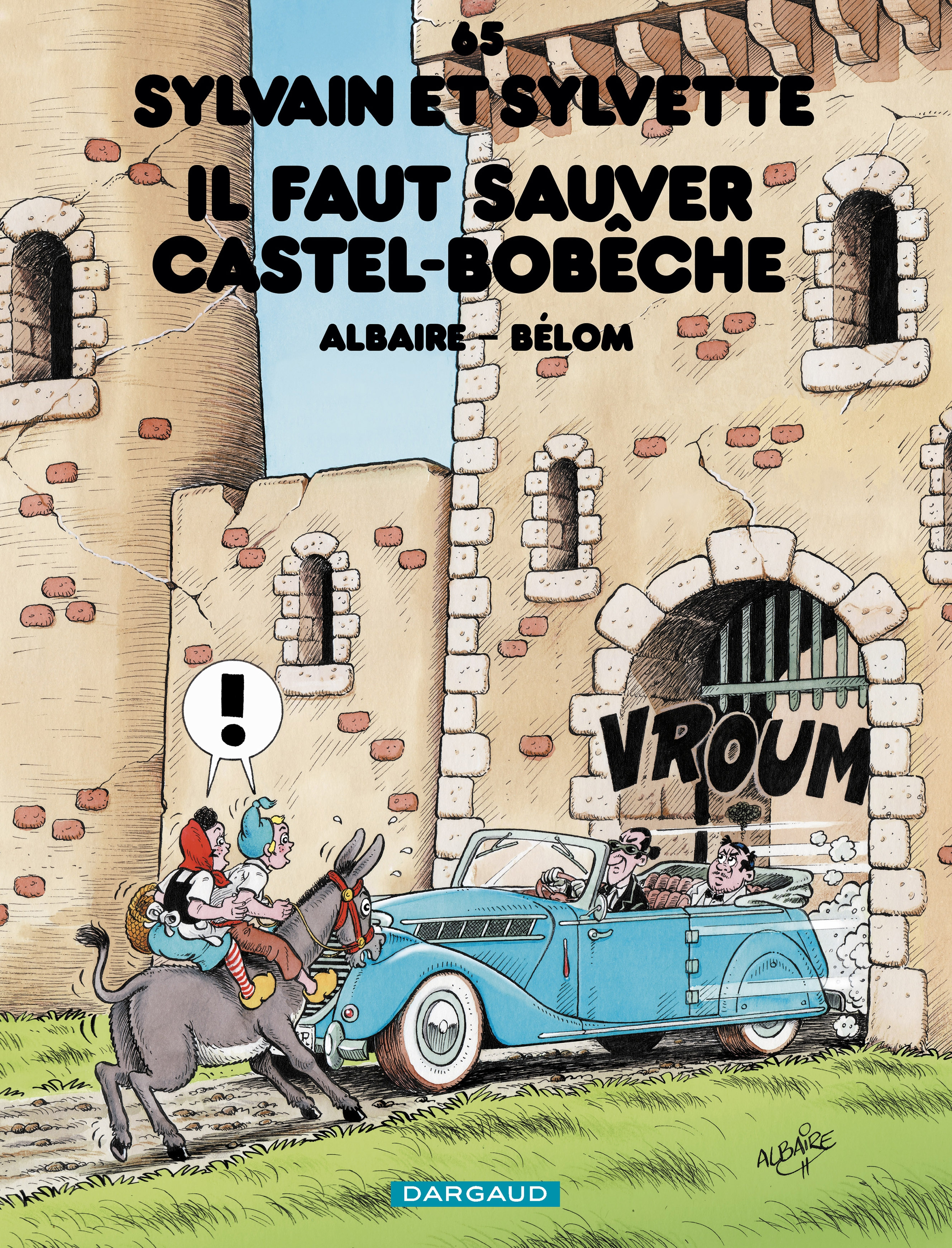Sylvain et Sylvette – Tome 65 – Il faut sauver Castel-Bobèche - couv
