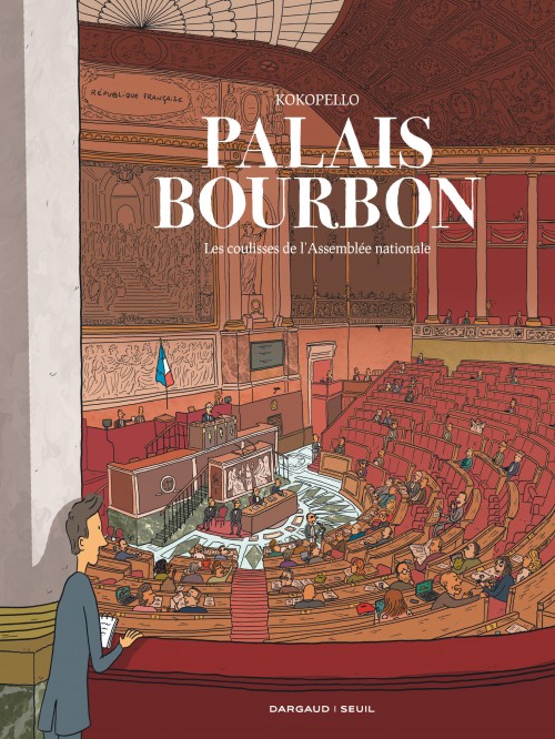 Palais Bourbon, les coulisses de l'Assemblée nationale - couv