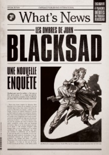 Couverture : Les ombres de John Blacksad
